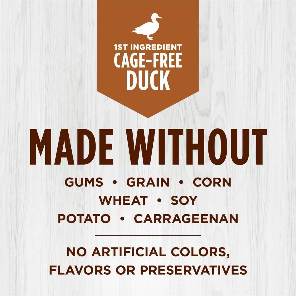 Original Grain Free Real Duck Recipe Natural Wet Canned Cat Food, 5.5 Oz. Can, Pack of 12