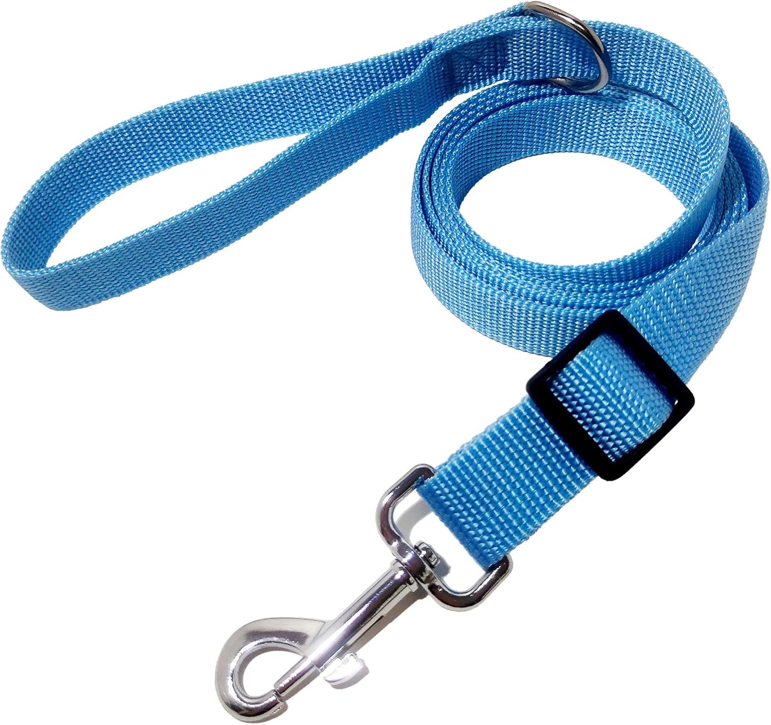 Adjustable Nylon Dog Leash, 6 Foot Long Dog Leashes for Medium Large Dogs