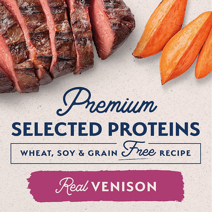 Limited Ingredient Diet | Adult Grain-Free Dry Dog Food | Protein Options Include Salmon, Duck, Bison, Beef, Lamb, Venison, or Chicken