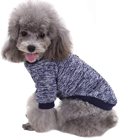 Pet Dog Sweater Warm Dog Pajamas Soft Cat Sweater Puppy Clothes Small Dogs Sweater Winter Doggie Sweatshirt