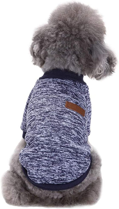 Pet Dog Sweater Warm Dog Pajamas Soft Cat Sweater Puppy Clothes Small Dogs Sweater Winter Doggie Sweatshirt